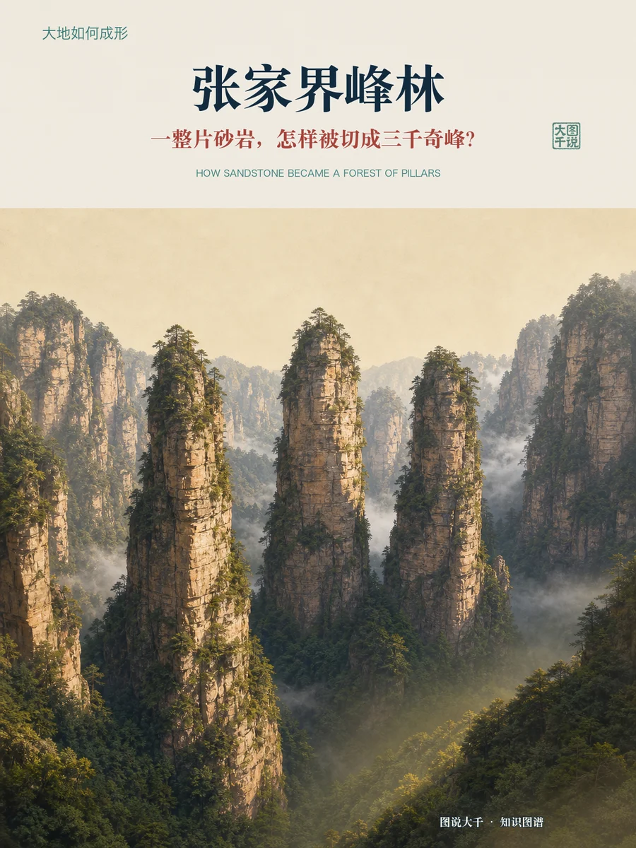 张家界峰林知识图谱封面